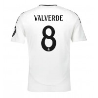 Real Madrid Federico Valverde #8 Hemmatröja 2024-25 Kortärmad